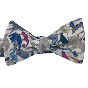 Queue For The Zoo Bow Tie