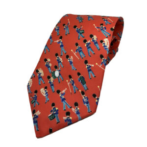 Soldiers Red Neck Tie